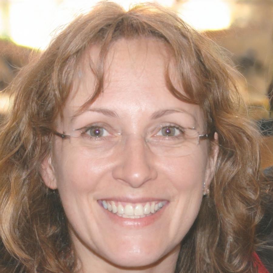 Koordinatorin Laura Hoffmann